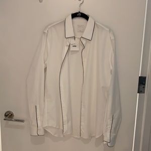 Men’s Sandro tuxedo shirt.  Bought for my husband but too small for him.